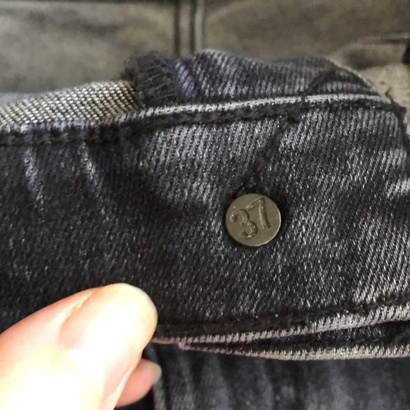 Brand New MADEWELL 10”High Riser Skinny Skinny Charcoal Jeans - Picture 8 of 9